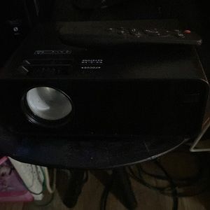 Projector can be played on the wall or almost on anything
